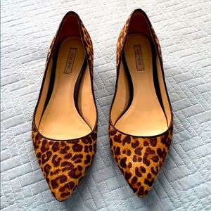 Cole Haan Leopard mini wedge